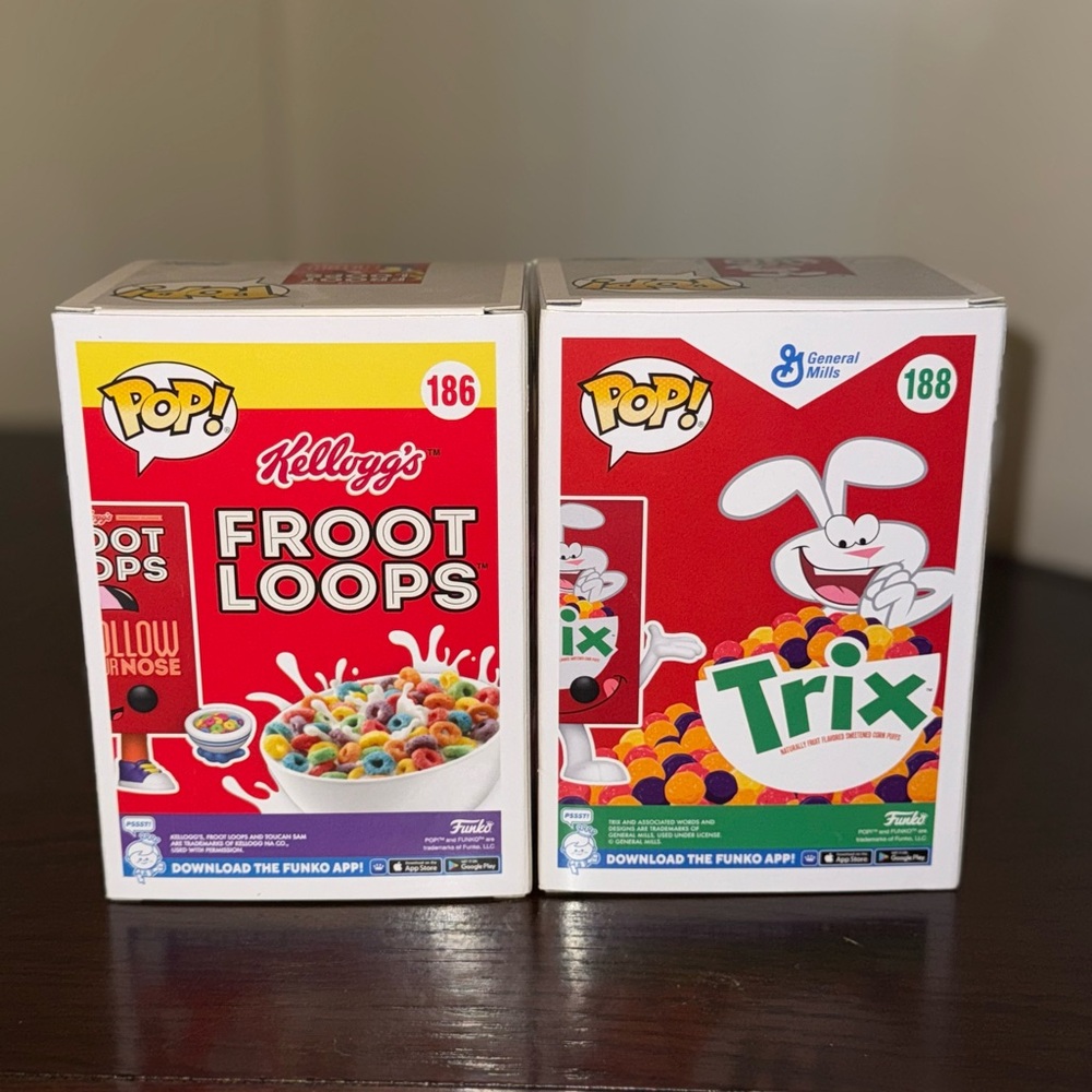 BUNDLE Funko Pop! Froot Loops and Trix Vinyl Figures - Picture 2 of 4